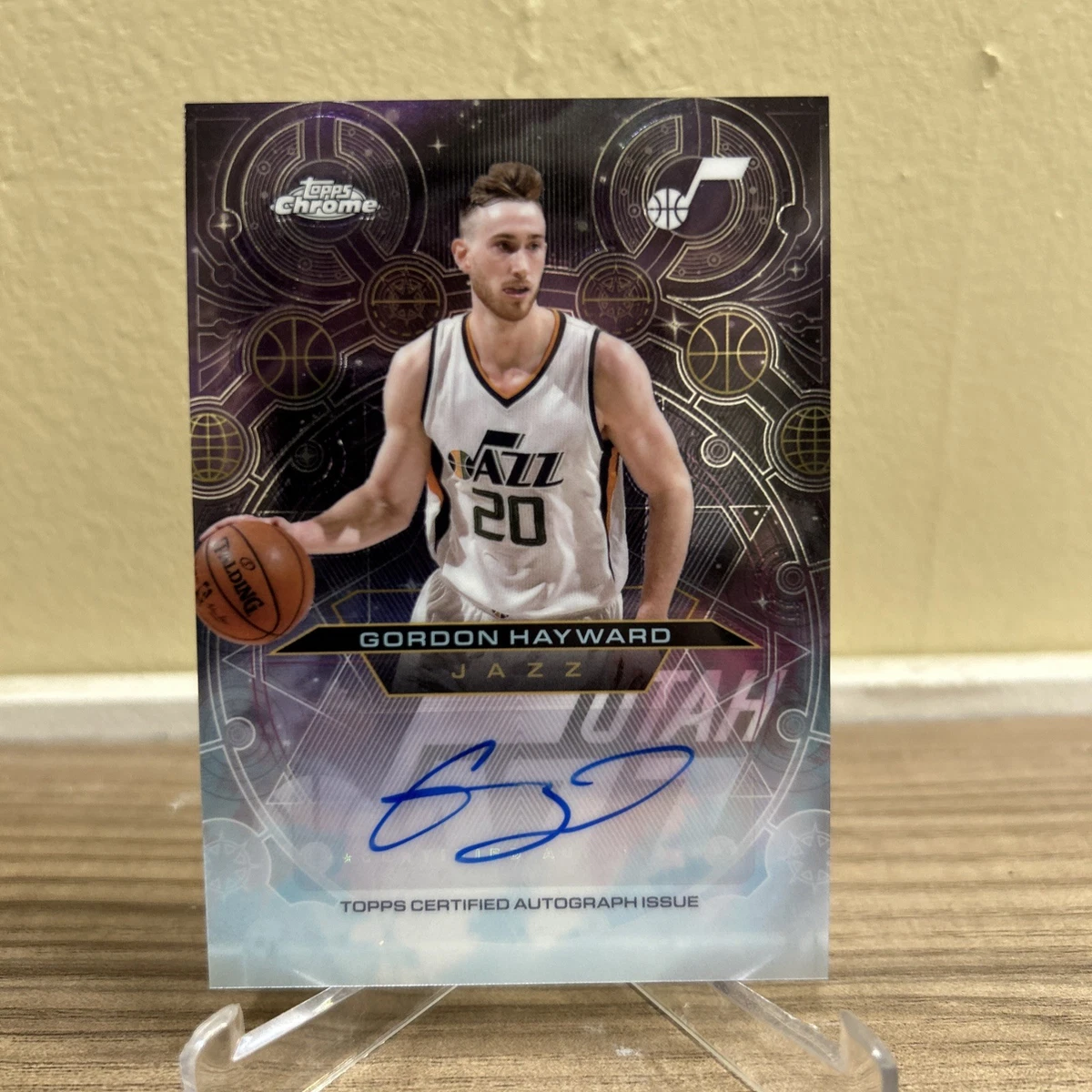 Gordon Hayward Basketball Autographed Sports Trading Cards