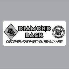 DIAMOND BACK - Discover how fast you are Banner - old school bmx