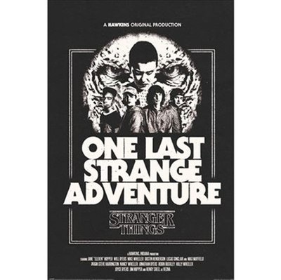 Poster STRANGER THINGS 5 - One Last Strange Adventure  (Netflix) 61x91,5cm 60009
