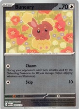 Buneary 107/132 Reverse Holo NM