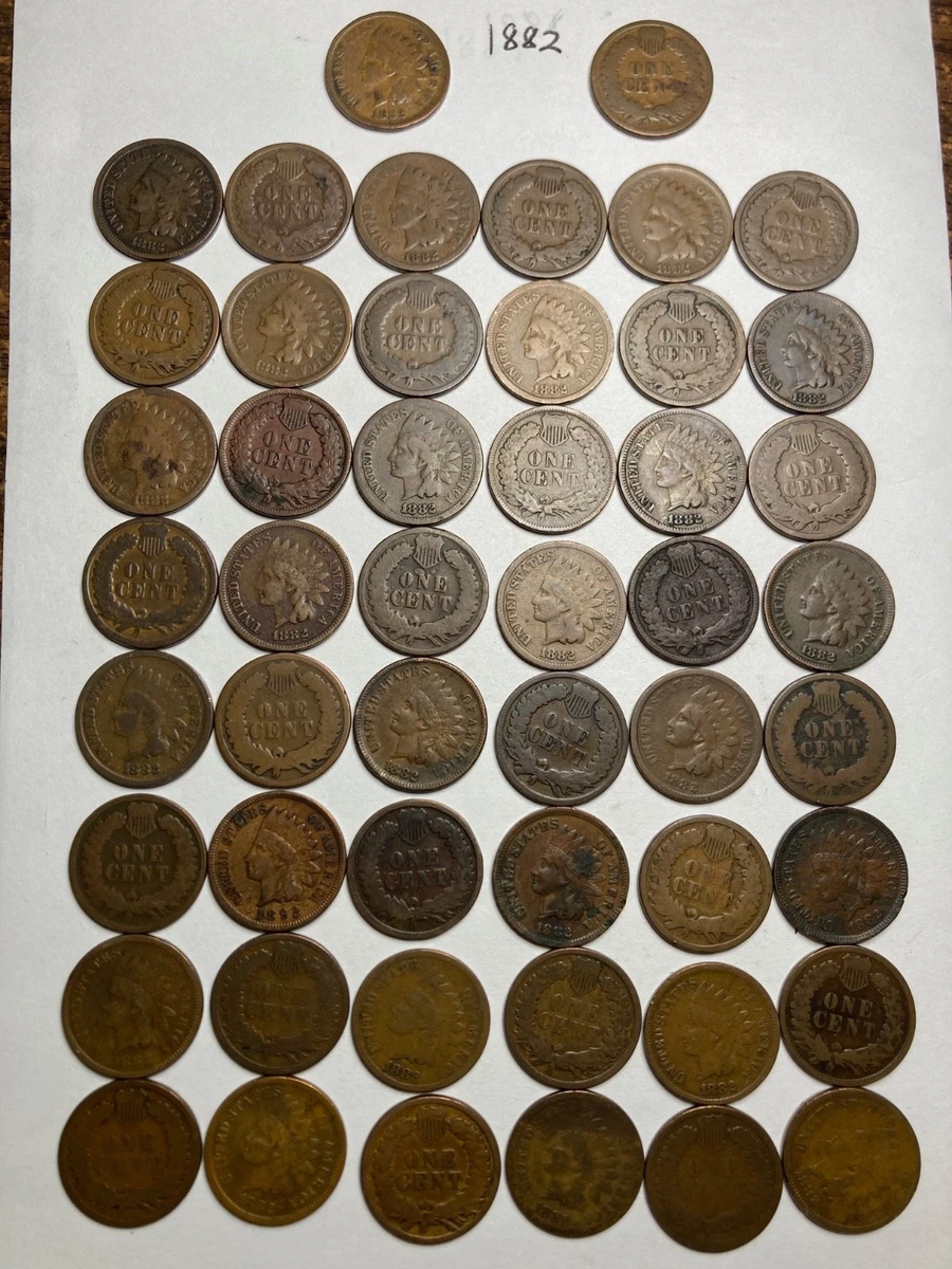 1882 Year Indian Head Small Cents (1859-1909) for sale | eBay