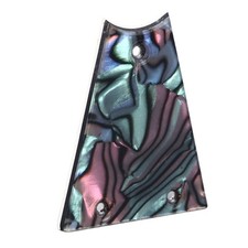 Guitar Truss Rod Cover 3 Hole Triangular Beautiful Pattern Plastic Truss Rod FFG