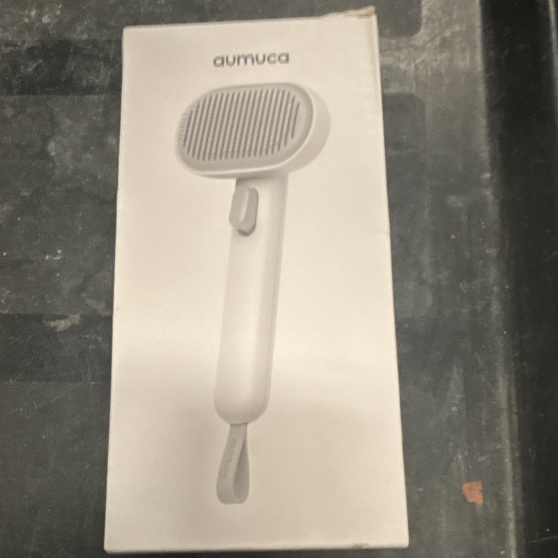 Aumuca Pet Dematting Brush Dog Grooming Tool for All Breeds & All Sizes