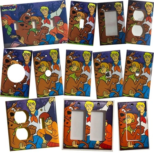 Scooby-Doo Toggle Rocker Light Switch Power Outlet Wall Cover Plate Home Decor