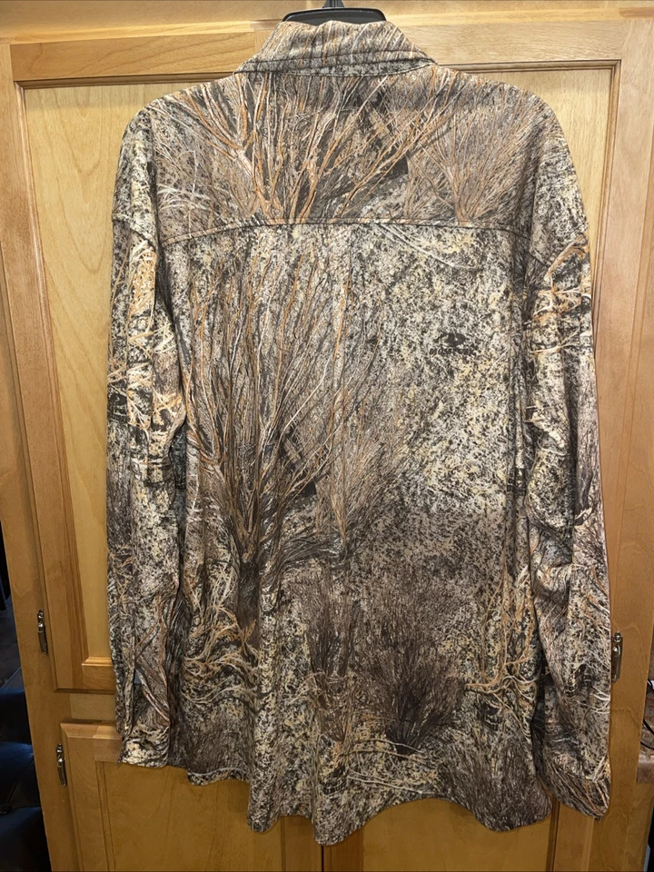 Rocky Scent IQ Shirt Mens XXL Camouflage Long Sleeve Button Down Hunting Outdoor - Image 2 of 4