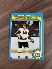 1979 TOPPS HOCKEY #107 ANDRE LACROIX HARTFORD WHALERS