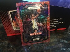 Seth Curry  monopoly red millionaire shimmer prizm ssp 72/100 #28 2023 🔥🔥🔥