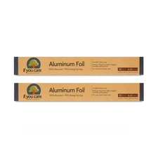 If You Care Recycled Aluminum Foil 50 sq ft roll ( pack of 2 )