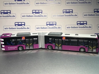 Rietze 73578-2, MB Citaro G, SEV Schienenersatzverkehr DB, Hagen Hbf, neu, OVP - Bild 1 von 4