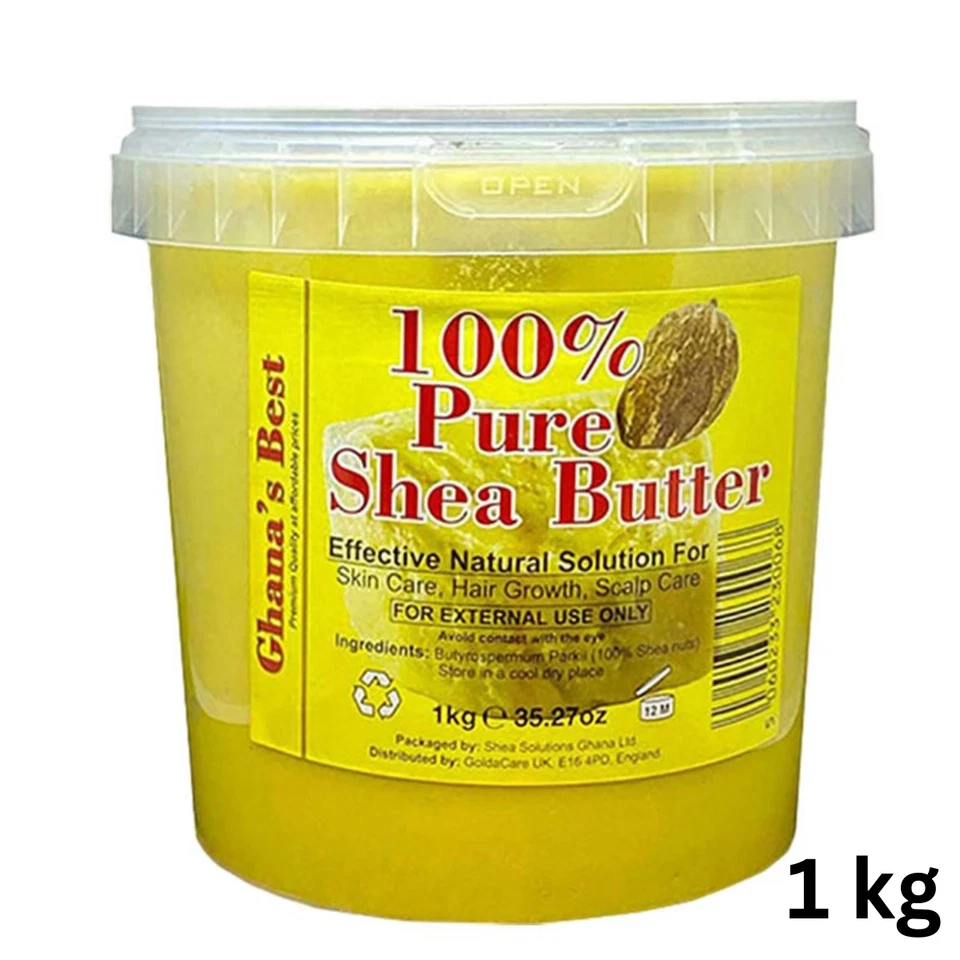 Ghana’s Best 100% Pure Shea Butter – Natural Moisturizer (60g–1kg) - Image 2 of 4