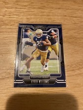 2022 Chronicles Draft Picks Playbook KYREN WILLIAMS RC Rams