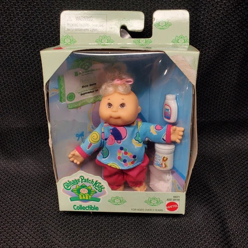 1995 Cabbage Patch Kids Doll "Kid" Collectible Skye Doris Mattel #69221