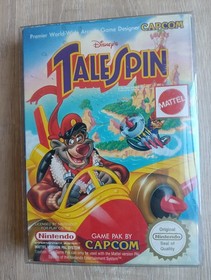 TaleSpin Nintendo NES, 1991 PAL A Shooter Manual Included AUS Cap Com