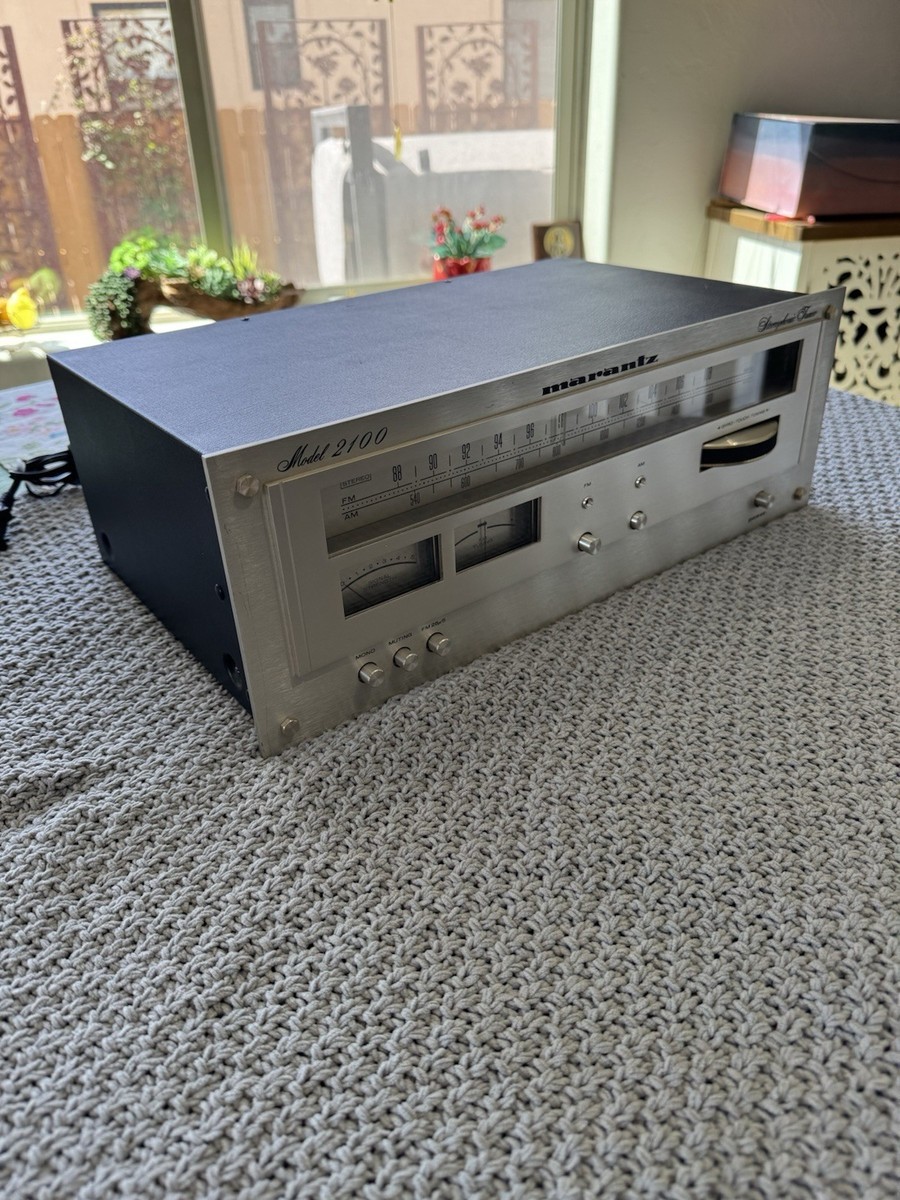 Vintage MARANTZ Stereophonic Tuner - Model 2100 | eBay