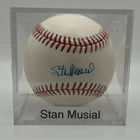 Stan Musial Autographed Baseball – Cardinals Hall of Famer