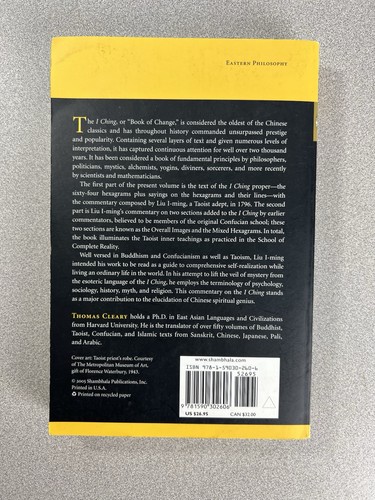 The Taoist I Ching Softcover Book 1986/2005 Shambhala Classics - Picture 3 of 5