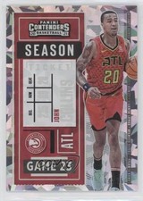 2020-21 Panini Contenders Season Cracked Ice Ticket 4/25 John Collins #63 rf2