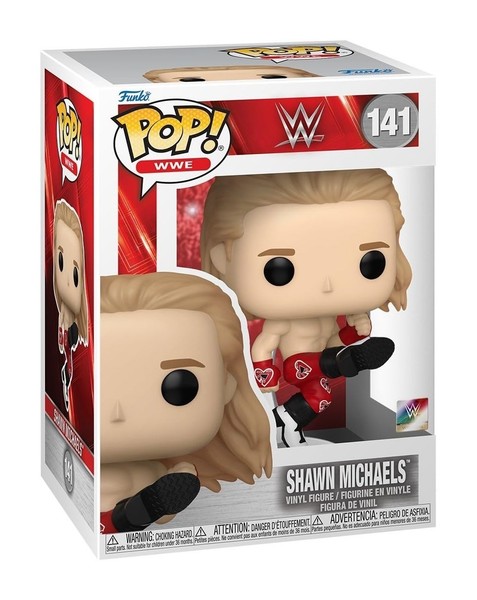 Gadget - Wrestling: Funko Pop! Wwe - Shawn Michaels (Vinyl Figure 141) -D- Funko-image