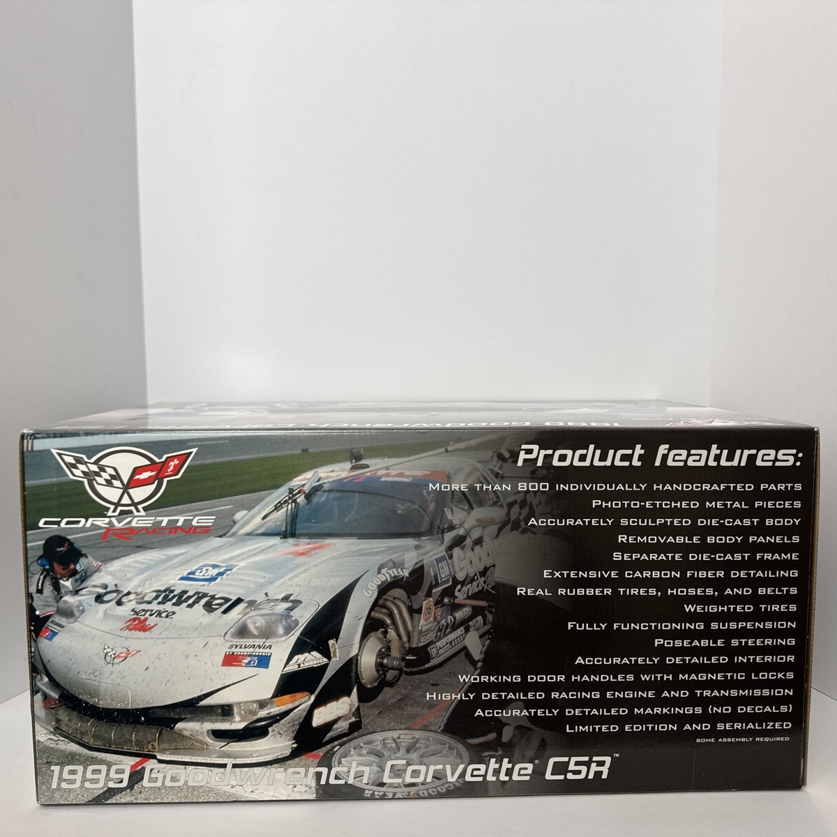 オートアート18/1 Corvette C5-R ミニカー Goodwrench RARE NEW GMP 1999 Goodwrench Corvette C5R #2 LIMITED EDITION 1-500