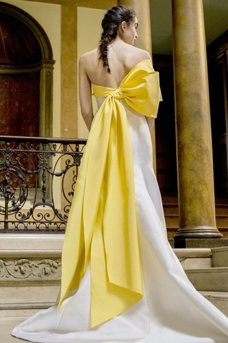 Mikado Hunter Gown Wedding Dress | eBay