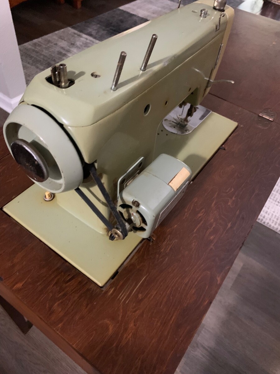 1960S VINTAGE SEARS KENMORE SEWING MACHINE MODEL 214 STAND MADE IN