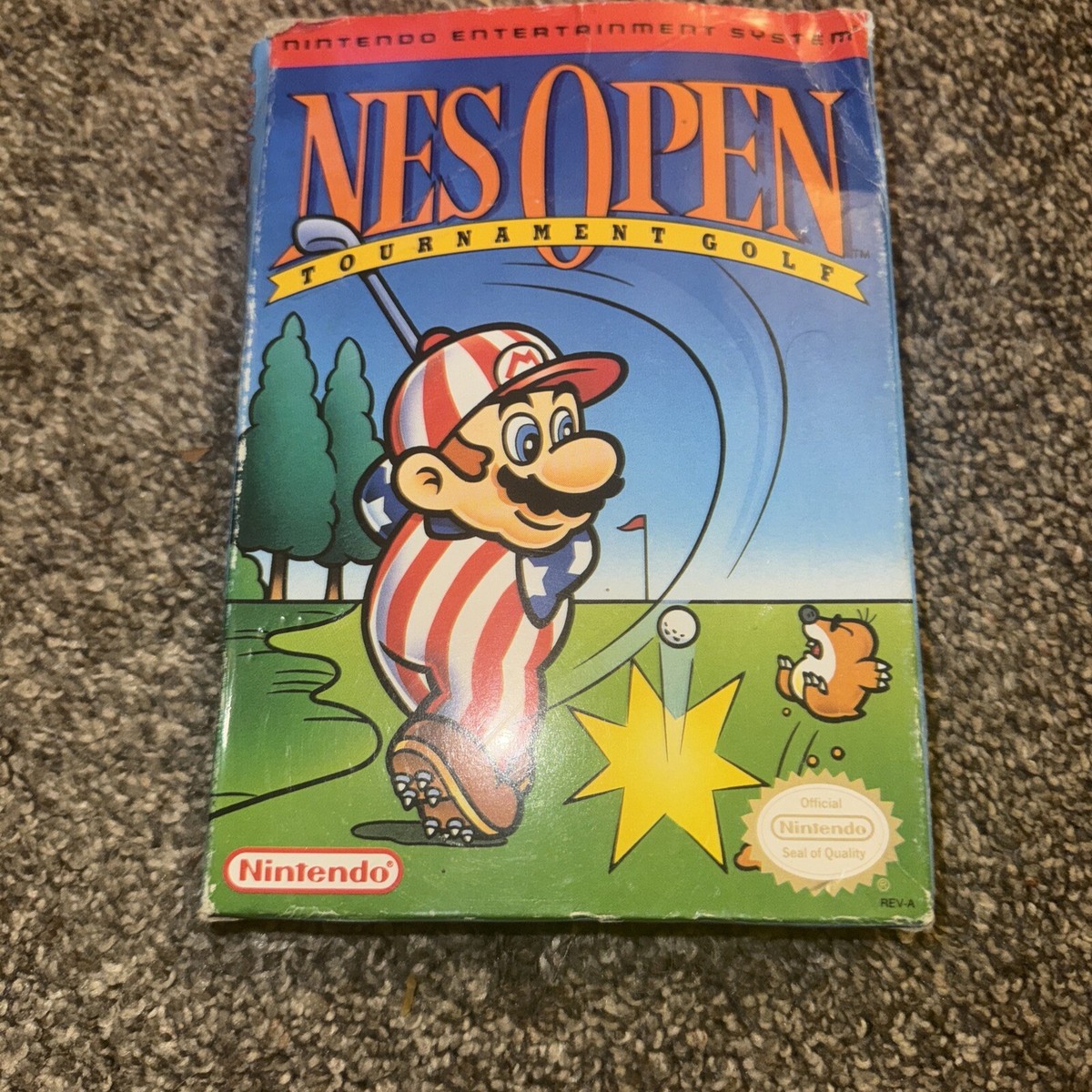 FC★NES OPEN TOURNAMENT GOLF NES 海外版 Mario Open Golf NES Open Tournament Golf Nintendo Famicom FC