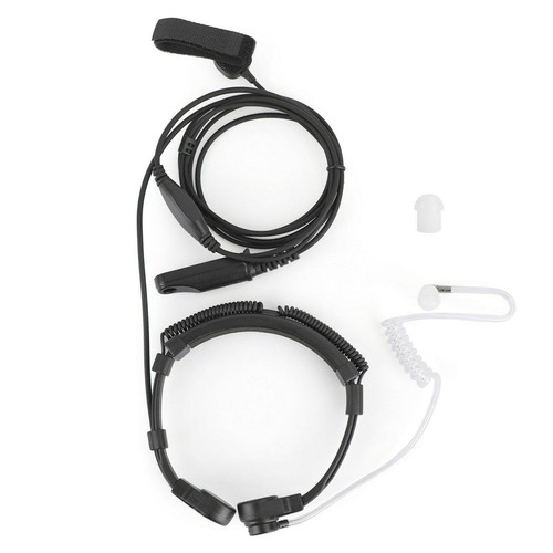 Acoustic Tube Throat Vibration Mic Headset For Baofeng GT-3WP R760 UV-9R+ BF-A58 - Zdjęcie 14 z 14