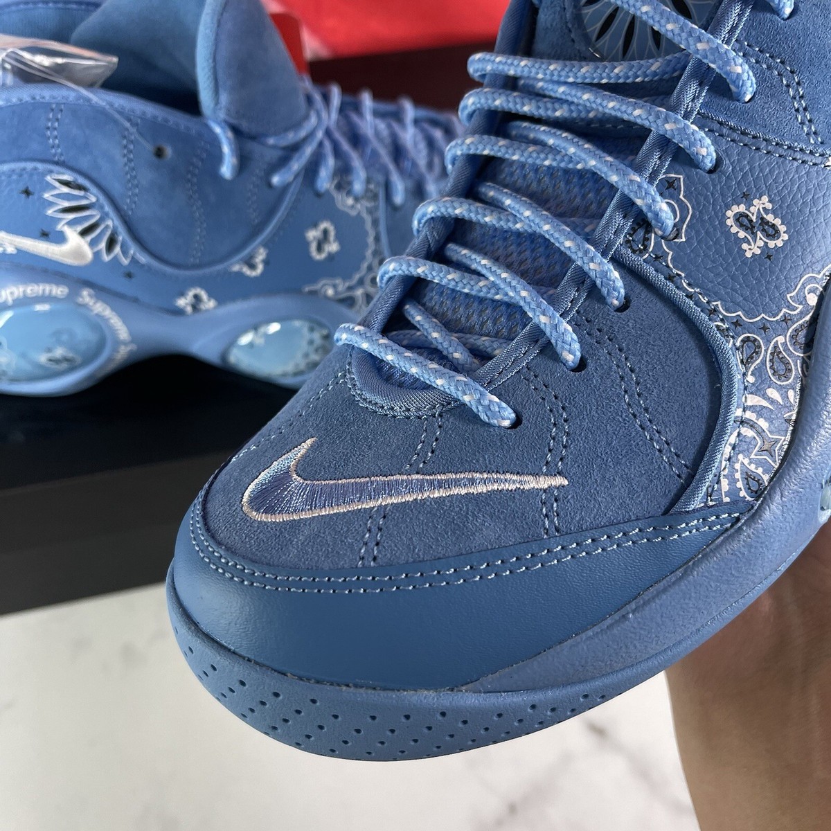 Size 8.5 - Supreme x Nike Air Zoom Flight 95 SP University Blue 