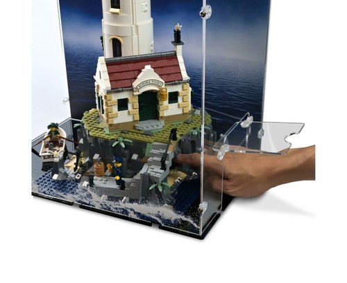 Witryna akrylowa do Lego 21335 Zmotoryzowana latarnia morska - NOWA - Zdjęcie 9 z 12