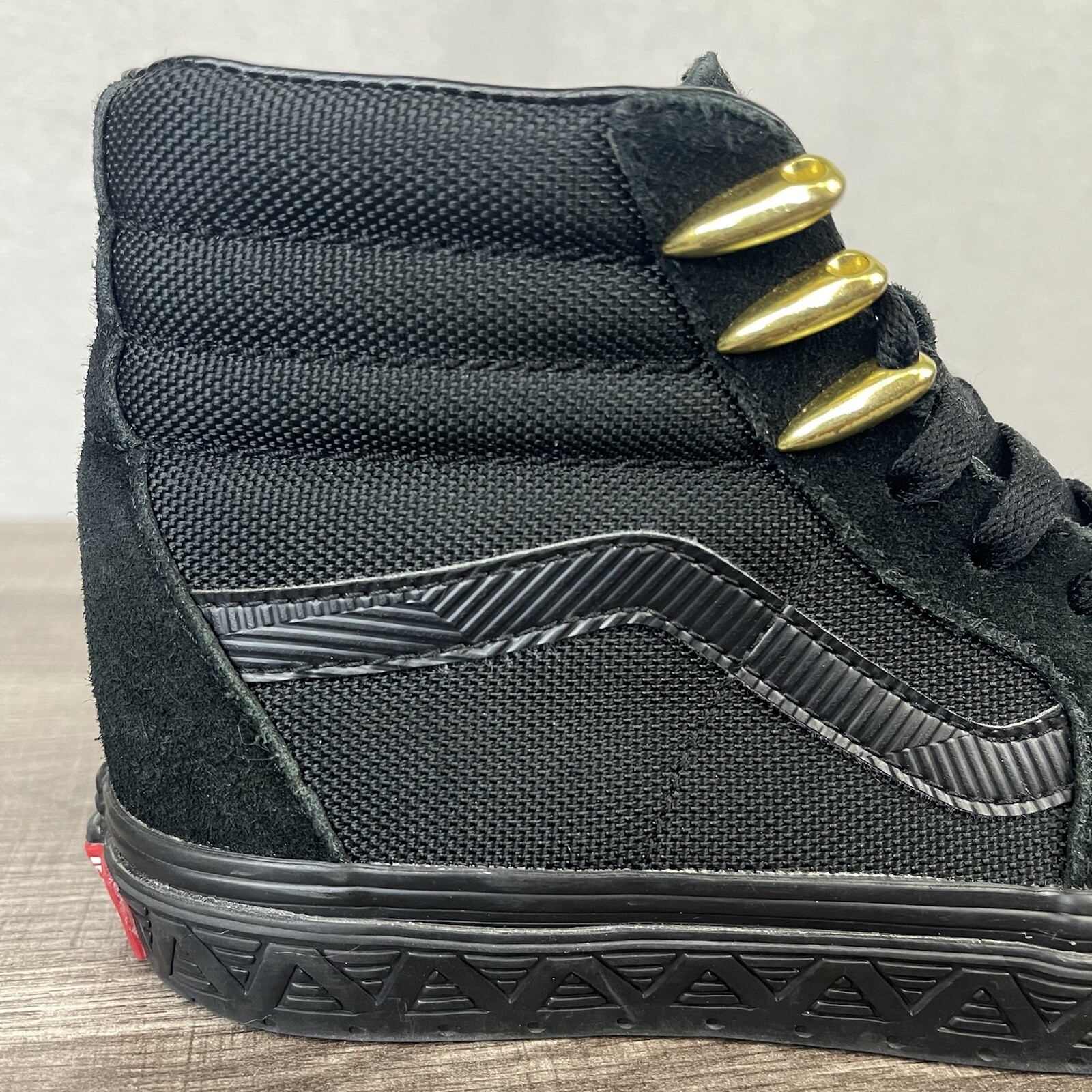 Rare Vans x Marvel Black Panther Sk8 Hi Shoes (721356) Men’s 4/Women’s 5.5 image 6