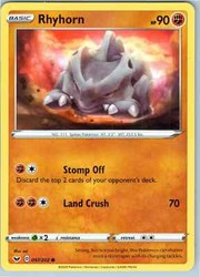 Rhyhorn 097/202 Sword & Shield Base Set