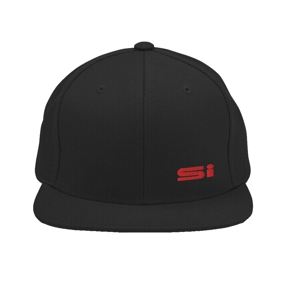 Yupoong sombreros para hombre negro de lana