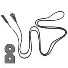 6Ft AC Power Cord Cable for Sony ZSS41P ZSS41P CFDS350SIL CFD-S350 CD Boombox