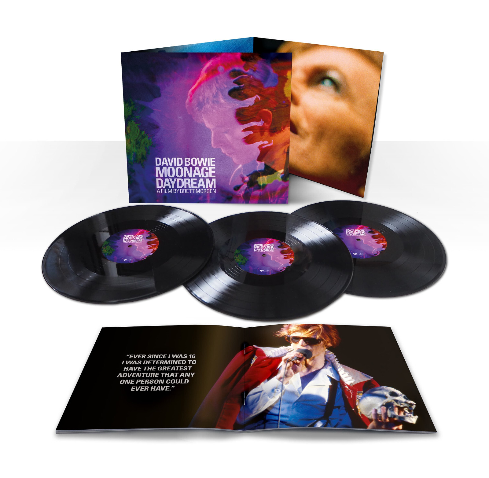 David Bowie Moonage Daydream Music From The Film 3 X Vinyl LP New Sealed