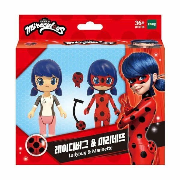 Miraculous Ladybug & Marinette Action Figure Toy