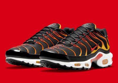 2021 Nike Air Max Plus Reverse Sunset Black Mystic Red SZ 8  display picture 1