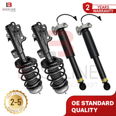 4PCs X For Cadillac CTS Front Rear Shock Absorbers 14-19 AWD 84427197 23247462