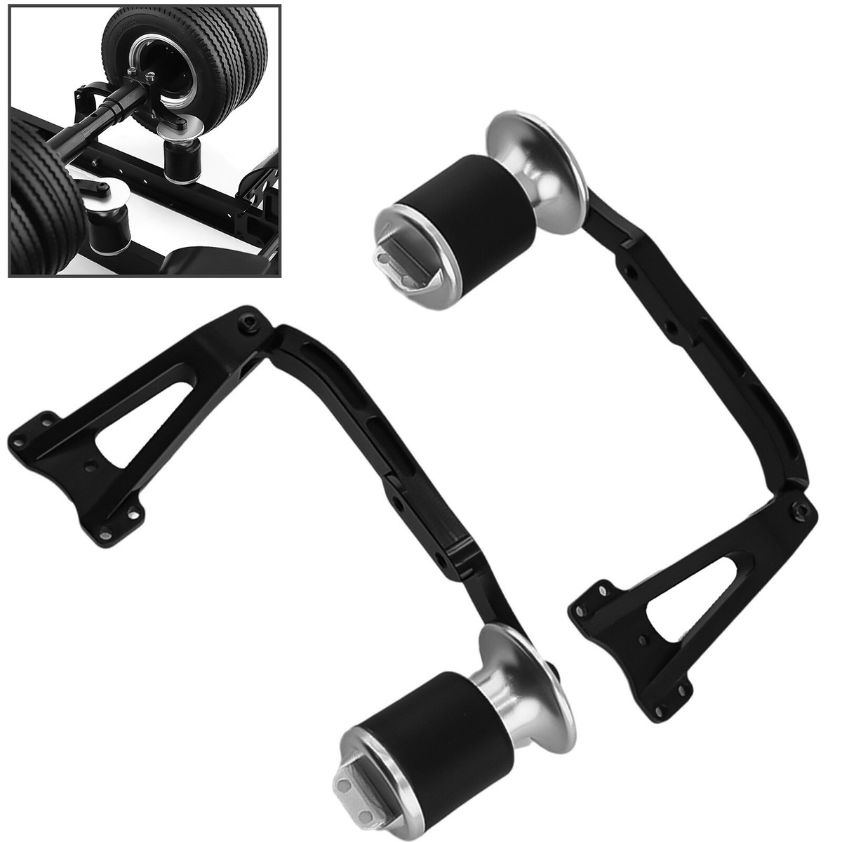 RC Truck Tractor Kit Pneumatic Suspension Set for LESU 1/14 Tamiya