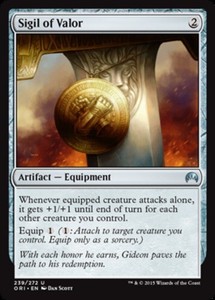 Sigil of Valor x4 - Magic Origins - NM-Mint, English - Magic Origins