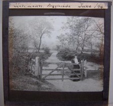 Magic Lantern Slide - Landscape Social History