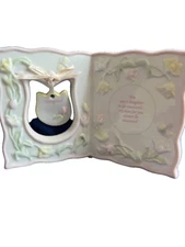 Avon Mother's Sentiment Plaque Daughter Gift 1998 Vintage Poem Tulips Spring 