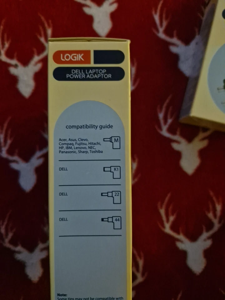 Logik LPDELL24 universal laptop power adapter Set for dell Laptops - Image 4 of 4