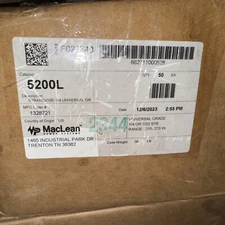 (CASE OF 50) MACLEAN POWER SYSTEMS #5200L Eye Type Strandvise 1/4 Or 7/32 (NEW)