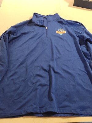 Super Bowl XLVI Indianapolis Host Committee Coat Size X-Large Blue Lined 2012