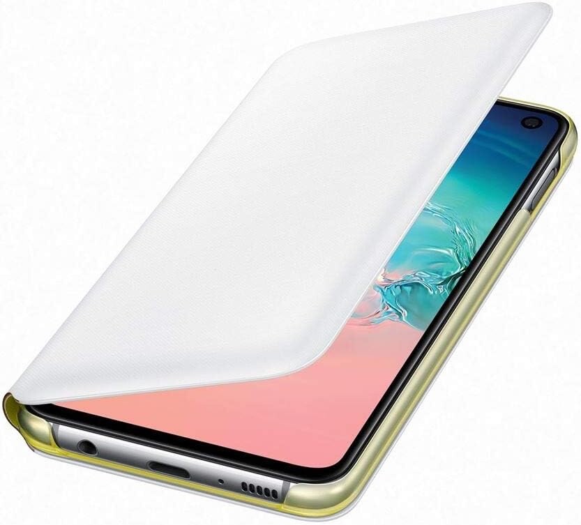Samsung custodia originale per S10e LED View Cover colore bianco nuova