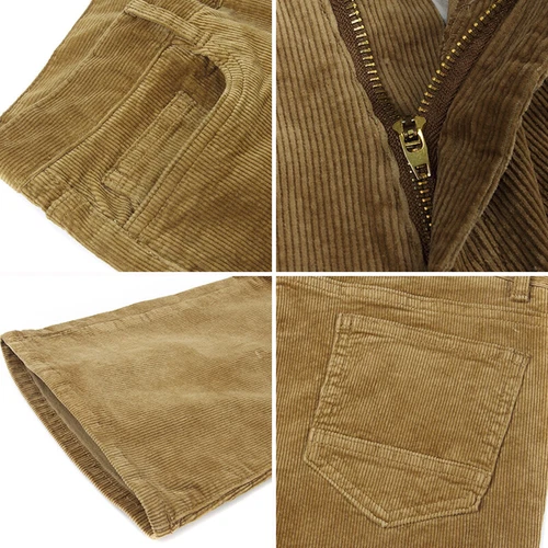 Herren Cord Schlaghose Glockenboden 60er 70er Bootcut Hose Hippie Slim Fit - Bild 12 von 24