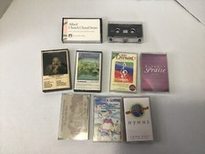 Lot of 9 Christian, Gospel Music Cassette Tapes