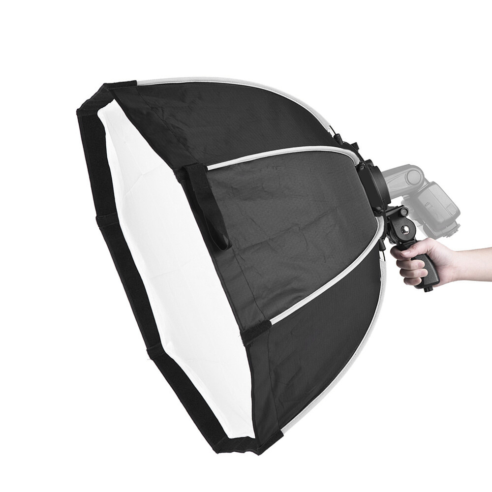 TRIOPO 65cm Foldable Octagon Softbox for On-Camera Flash P0J6