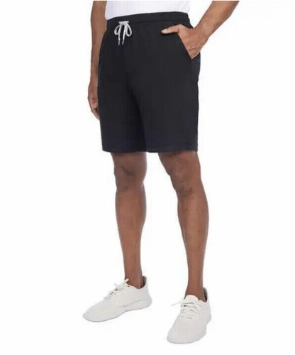 NWT Kirkland Signature Men's Drawstring Lounge Shorts Black Size 2XL $50 ZZ024 - Picture 3 of 3
