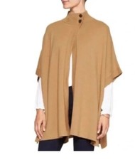 NWT Banana Republic Factory Small / XS Oversized Camel Cape / Poncho Cardigan